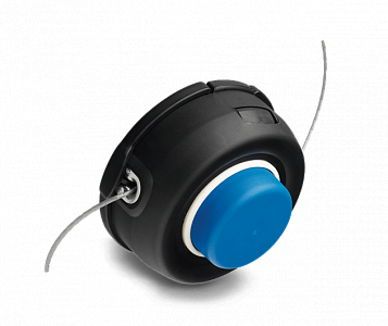 Головка триммерная T35Х, M12 L Резьба левая посадка 20 мм, полуавтоматическая, с подшипником на кнопке подачи лески для меньшего износа