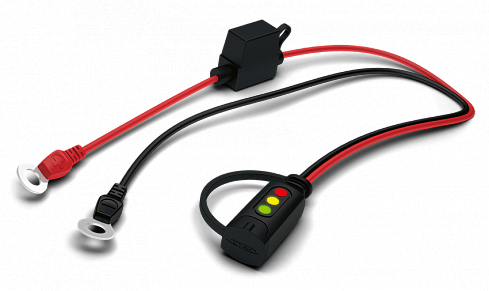 Присоединяемый индикатор заряда аккумулятора с гнездом для зарядки ВС 0.8