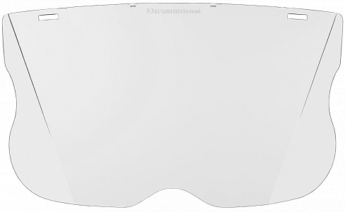 Маска прозрачная из плексигласа