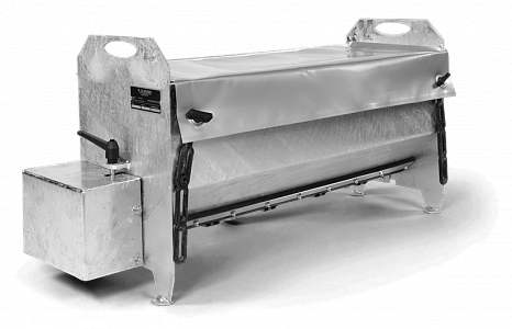 Электрический разбрасыватель (70 литров) для гравия и антиобледенительных реагентов  к райдеру P 525D