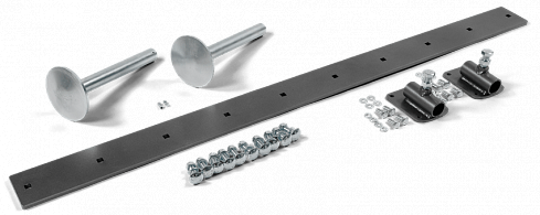 Дополнительный набор к отвалу 5927551-01 (P 525D): стальные, опорные лыжи на стальная накладка - скребок