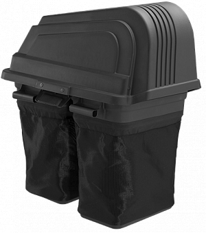 Травосборник 2-х секционный для моделей газонокосилок Husqvarna с сиденьем и декой 42" / 107см между колёс без травосборника