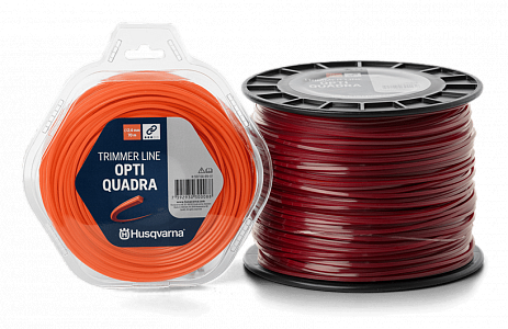 Корд триммерный квадратный "Opti Quadra", 2.4 мм/210 м, на катушке