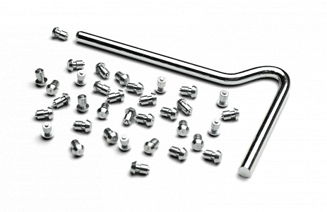 Шипы к сапогам и ботинкам - комплект (50 шт. и монтажный инструмент)