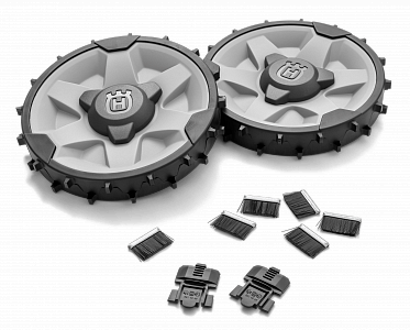 Колеса с утяжелением (2х500гр) и комплект колёсных щёток (310 / 315)